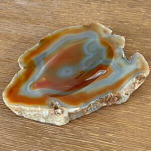 VINTAGE/ANTIQUE - Natural Carnelian Agate Catch-All